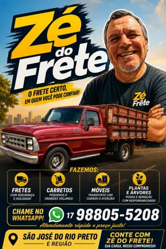 Fretes e Mudanças - Rápido, Seguro e Preço justo