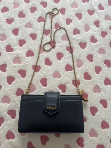 Bolsa d ombro ou Cluth preta