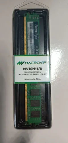 Memória Ram DDR 3 8GB Nova.