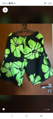 Short Tactel com elástico e ajuste na cintura