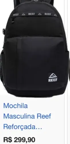 Mochila ? reef surf espaçosa original
