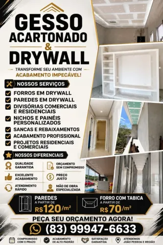 Gesso acartonado drywall 
