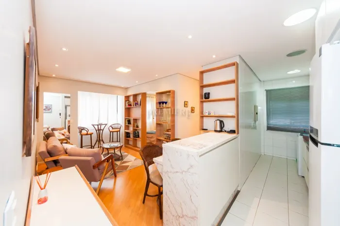 Apartamento com 1 dormitório para alugar, 40 m² - Bigorrilho - Curitiba/PR