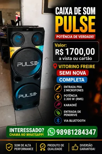 Vende-se semi nova