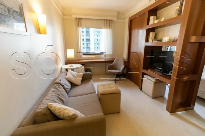 Flat StayBridge 38m² 1 dormitório 1 vaga disponível para locação para locação no Itaim Bib