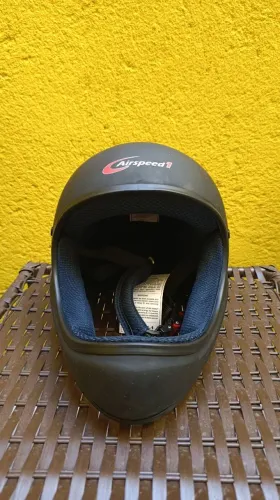 Capacete Airspeed 1 Preto Fosco Full Face Tamanho S - Novo