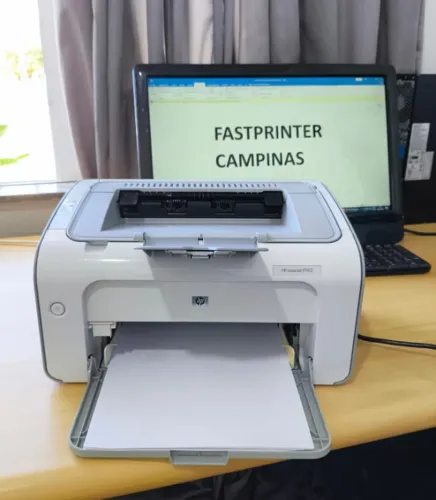 Impressora função única HP Laser Jet P1102 110v econômica
