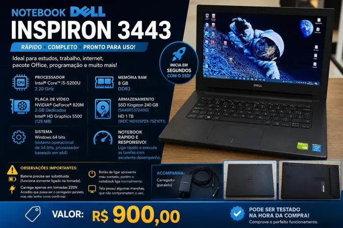 Notebook Dell