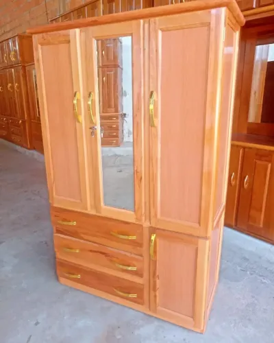 Guarda roupa de solteiro novo 3 portas 3 gavetas sapateira completo com espelho!