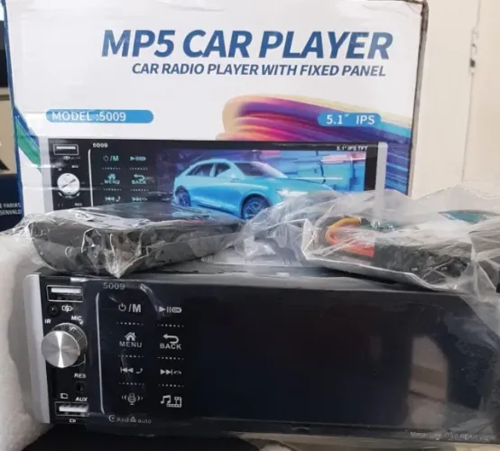 Rádio para carro / Mp5 Player 5.1 Polegadas /  Controle Remoto