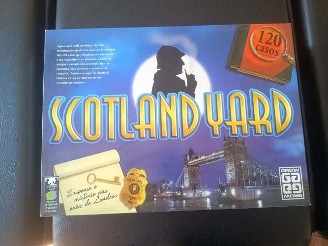 Scotland Yard 120 Casos - Caixa Azul