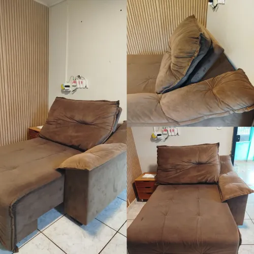 Vendo um sofá retrátil e reclinável muito confortável 