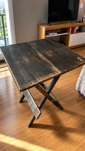 ? MESA DE MADEIRA NOBEL EM EXCELENTE ESTADO ? R$ 100 ?