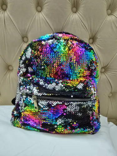 Mochila Brilhosa