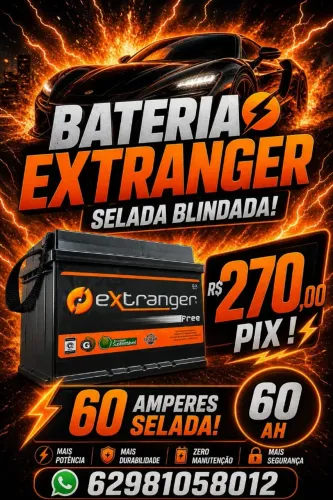 Baterias automotivas em Anápolis Go selada Blindada de fábrica!! 