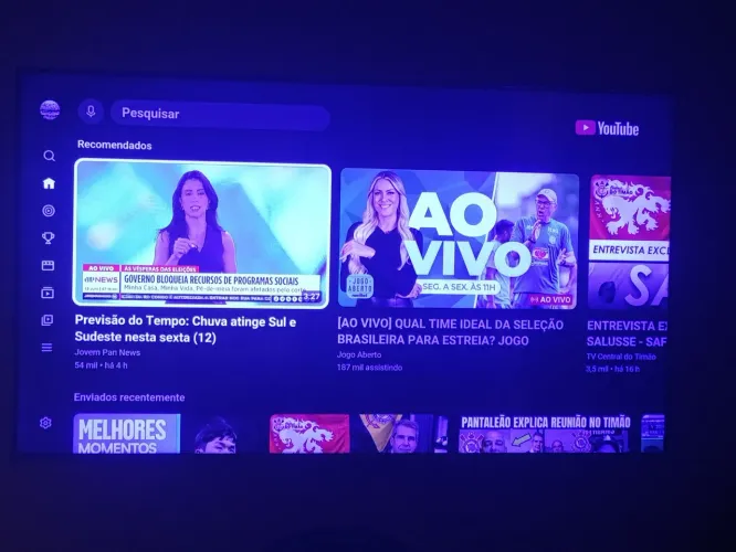 Tv LG 55 Smart usada aceito negociar.