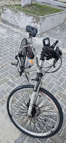 Bicicleta alumínio aro 26 gts, freio a disco 