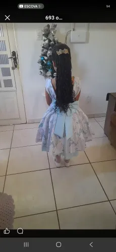 vestido formatura 8 anos veste ate 10