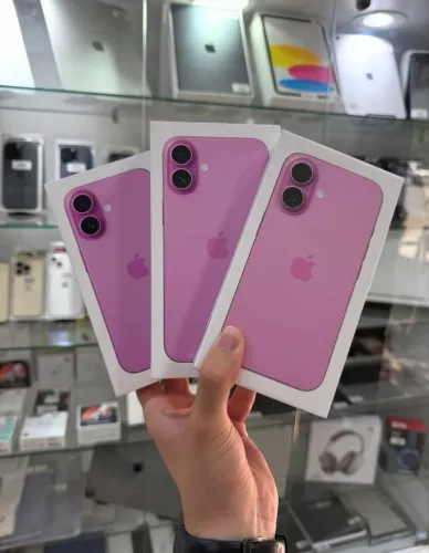 IPHONE 16 PLUS 256GB ROSA LACRADO | LOJA FÍSICA BH
