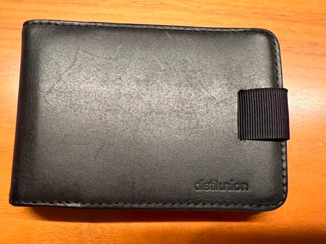 Carteira Distil Union Wally Bifold - Couro (Porta-Notas e Porta-Cartões)