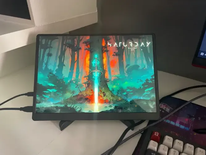 Monitor Portátil 14 2K ZSUS Original Lacrado
