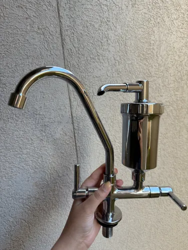 Vendo torneira inox NOVA com filtro para cozinha