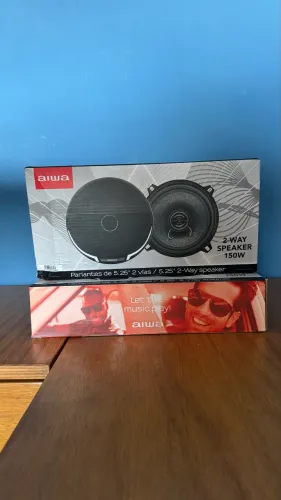 Alto-Falante Aiwa AWG1323 5,25? 2 Vias 150W - Par - Novo