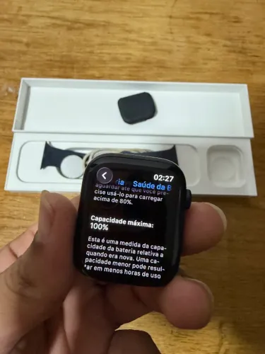 Apple Watch Series 8 45mm Bat 100% - Na Caixa - Envio OLX Pay - Parcelo 18 e Troco