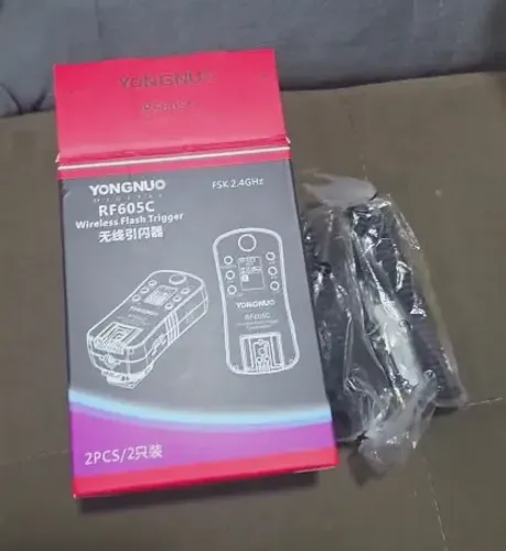 Rádio Flash RF605C FSK 2.4 Ghz Yongnuo