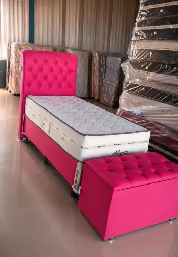 Cama solteiro completa