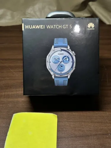 Huawei Watch Gt 5 46mm Lacrado! Novo! Responde Whatsapp, Memória p Musica, Ligações BT
