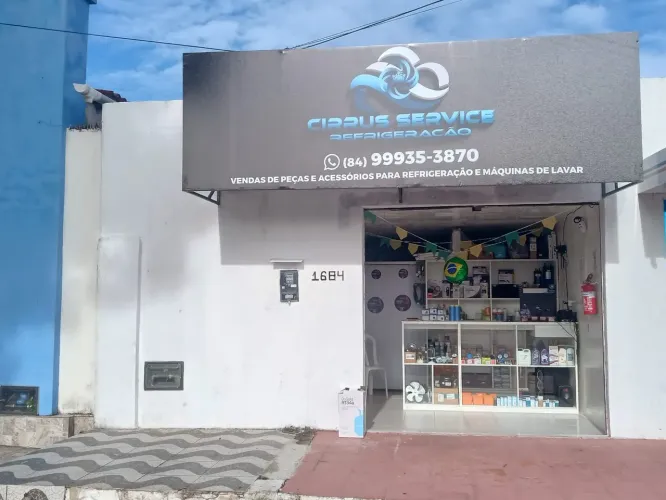 Loja de peças para refrigeração e máquinas de lavar