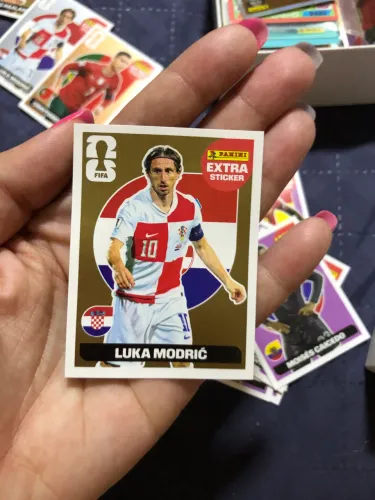 Figurinha Luka Modric Legend Ouro - Original Panini 2026