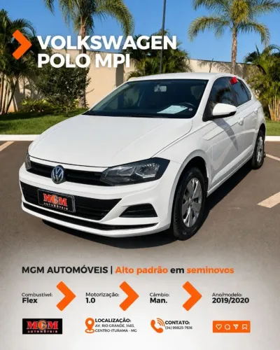 Volkswagen Polo 1.0 Flex 12V 5P 2020