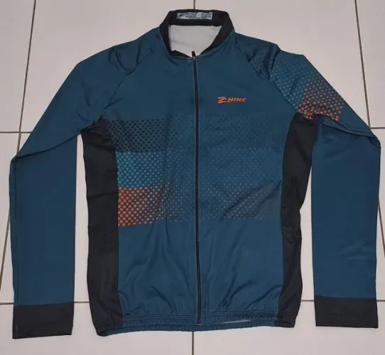 Camisa de ciclismo manga longa