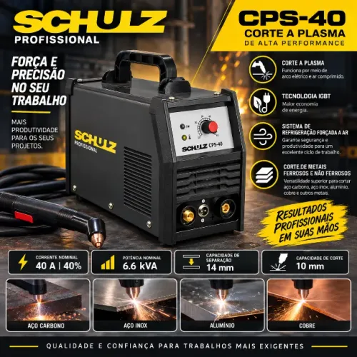 MAQUINA DE CORTE A PLASMA SCHULZ 220V