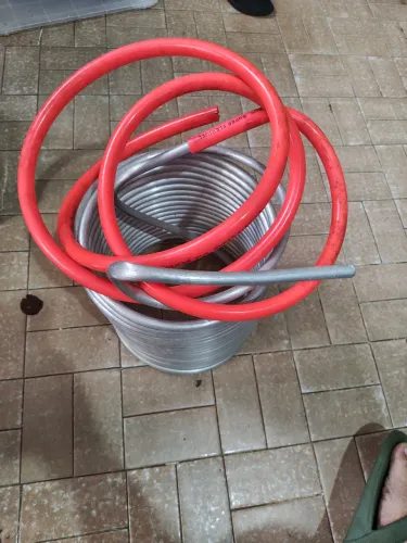 Serpentina de alumínio para fazer cerveja em alumínio