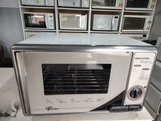 Forno Elétrico Fischer 44 Litros Ótimo Estado Garantia 3 Meses Temos Tele Entrega 