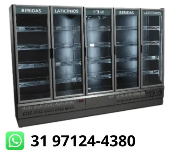 Refrigerador 5 Portas Polar 220v Novo