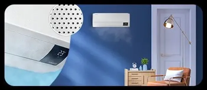 Ar condicionado 12000 BTUs Wind free só frio novo modelo sem vento com instalação 