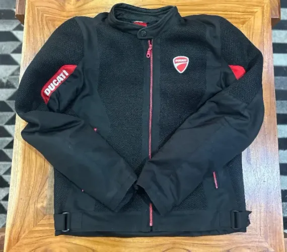 Jaqueta Ducati Flow 2 Spidi Masculina Preta Tam G