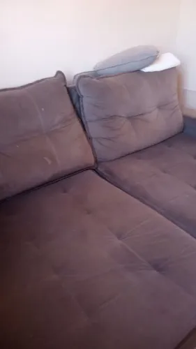 Sofá reclinável usado