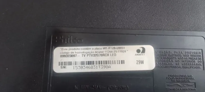 Placa da fonte Philco 32