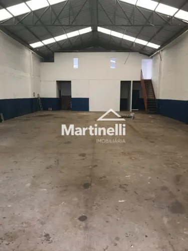 Galpão comercial para venda e locação no Bairro Vila Elisa, próximo à Av. Brasil - Ribeirã