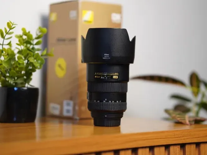 10x sem juros - Lente Nikon 17-55mm 2.8g Dx - Super Nova! (Usado)