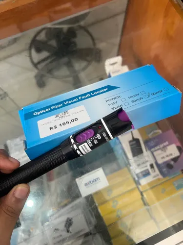 Caneta de teste de fibra óptica 50mw