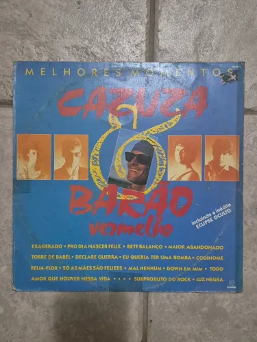LP Cazuza e Barão Vermelho, vinil