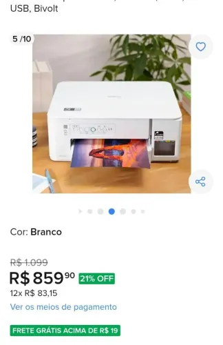 Impressora copiadora brother lacrada na Caixa 