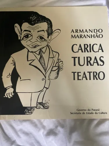 Livro Caricaturas teatro 