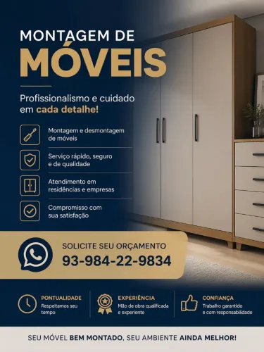 Montador de Móveis em Santarém